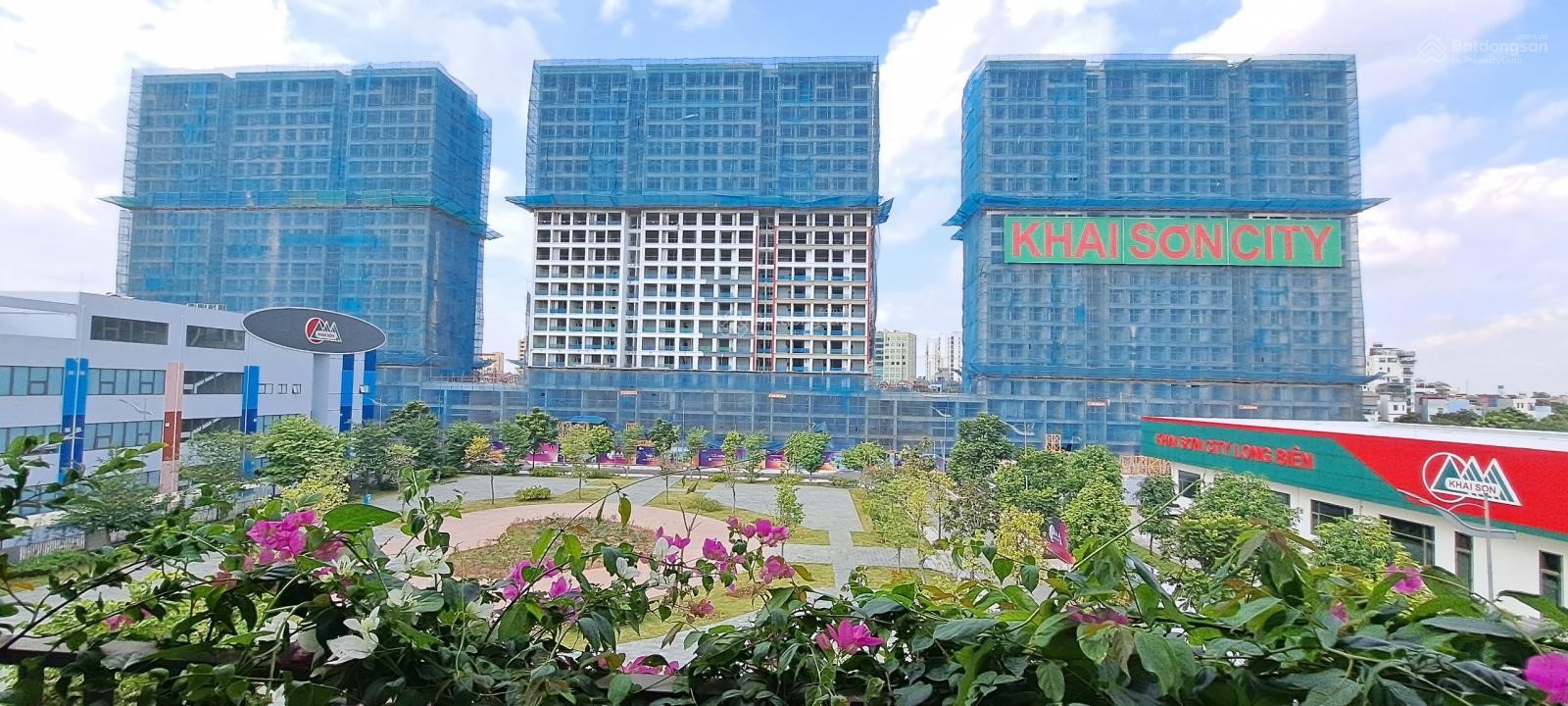 Tiến độ chung cư Khai Sơn City đang hoàn thiện bàn giao quý 3 năm 2024